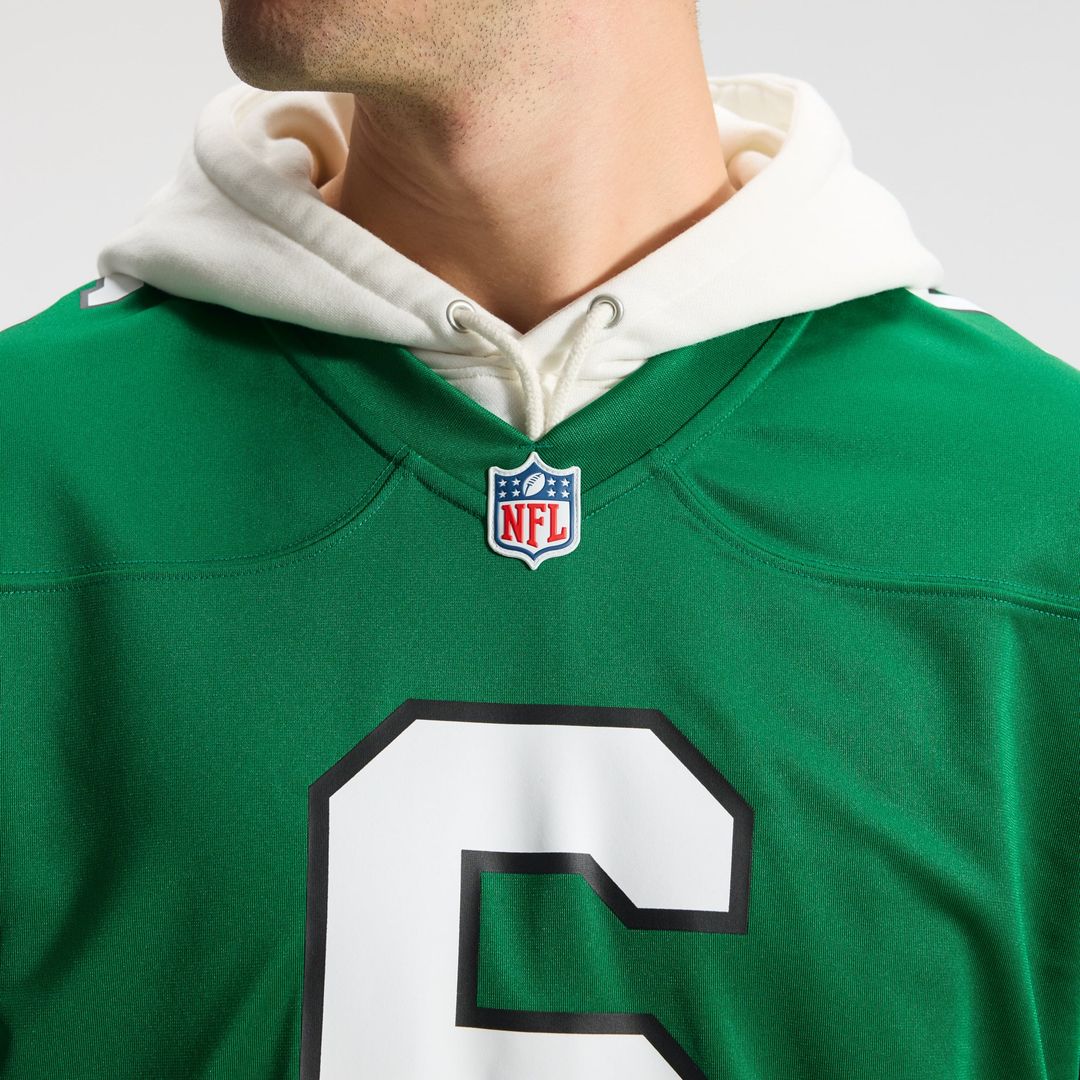 Men's Philadelphia Eagles DeVonta Smith Nike Kelly Green Alternate Game Player Jersey