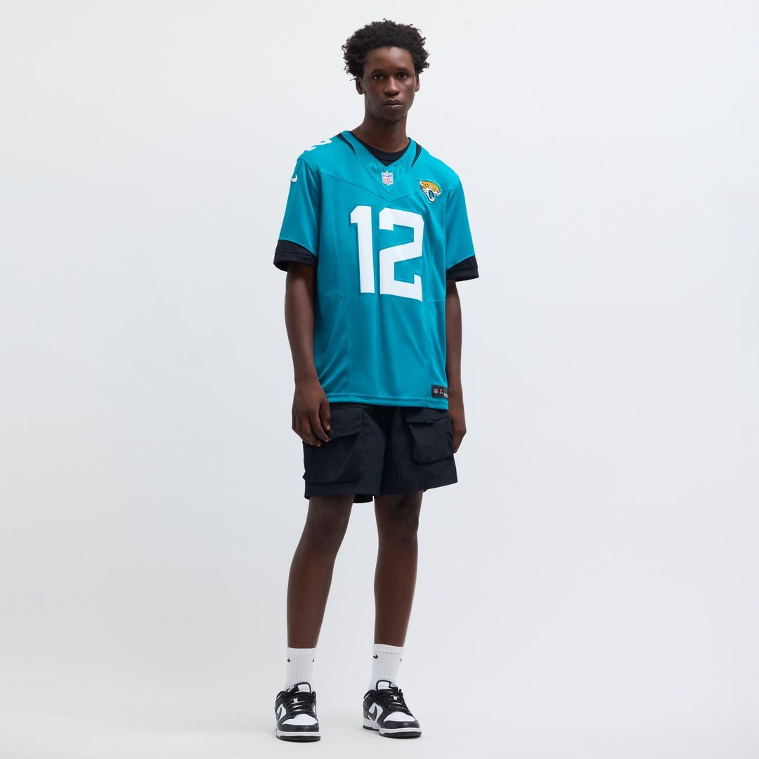Men's Jacksonville Jaguars Travis Hunter Nike Teal Team Limited Jersey