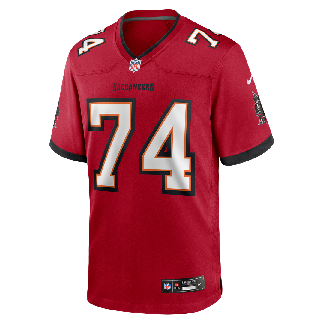 Men's Tampa Bay Buccaneers Marshall Foerner Nike Red Team Game Jersey