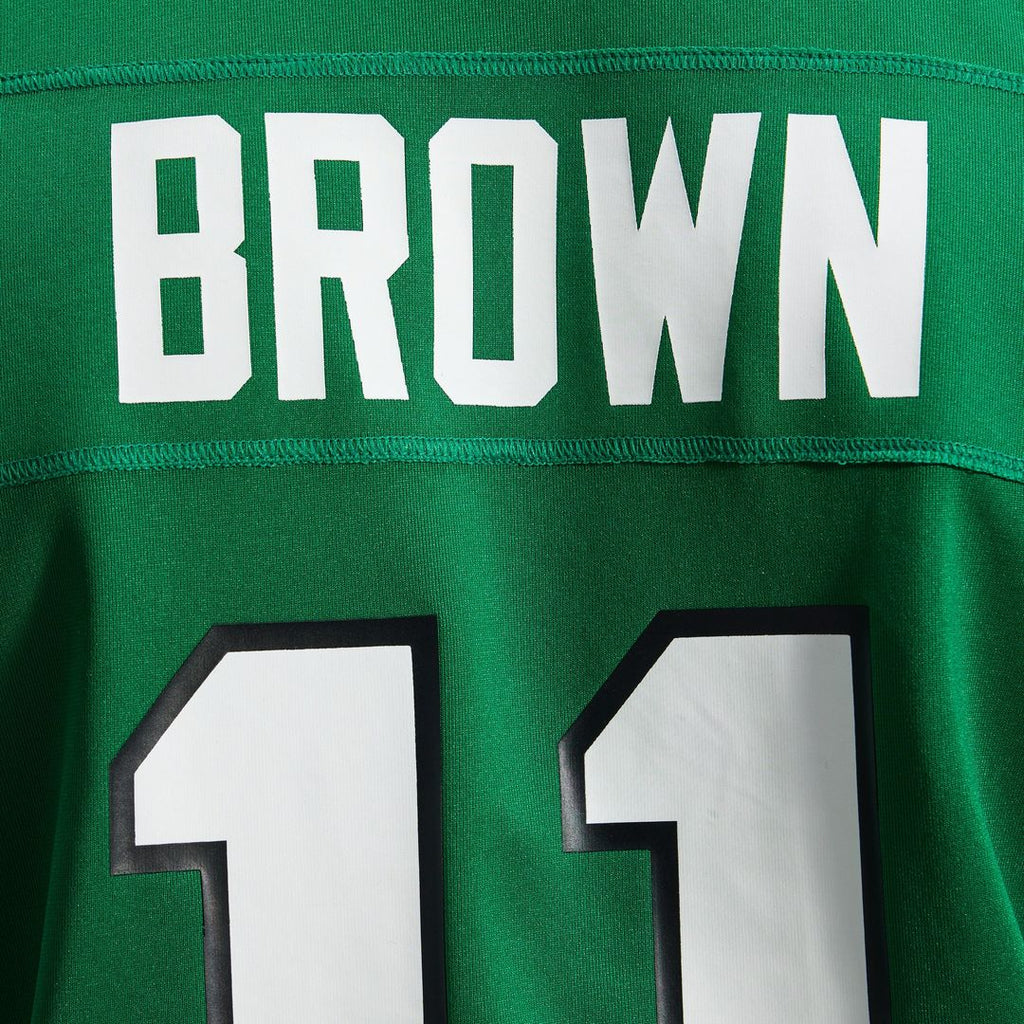 Men's Philadelphia Eagles A.J. Brown Nike Kelly Green Alternate Game Player Jersey