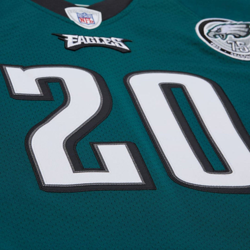 Men's Philadelphia Eagles Brian Dawkins Mitchell & Ness Green 2007 Authentic Throwback Retired Player Jersey