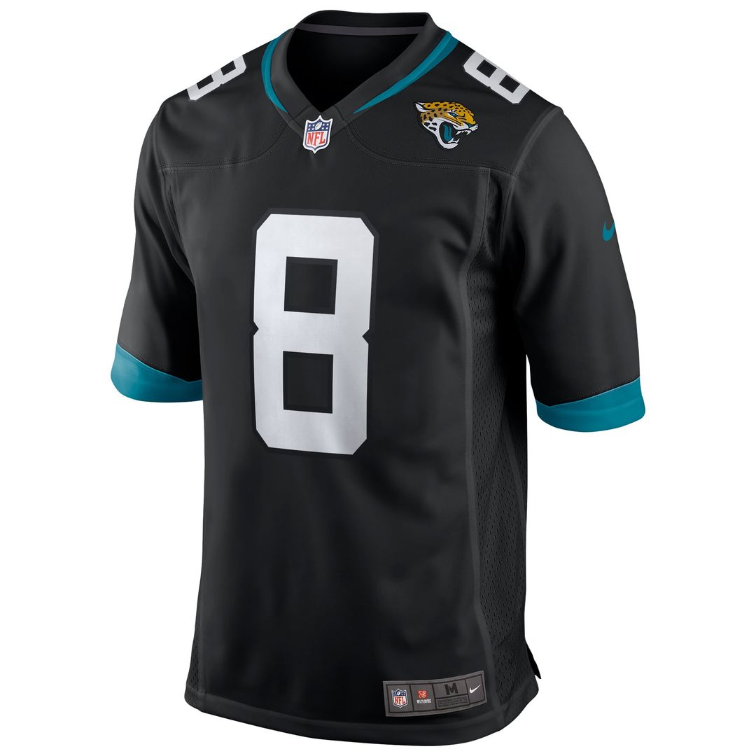 Men's Jacksonville Jaguars Mark Brunell Nike Black Retired Player Alternate Game Jersey