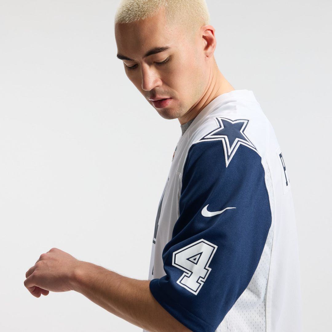 Men's Dallas Cowboys Dak Prescott Nike Navy Alternate Game Team Jersey