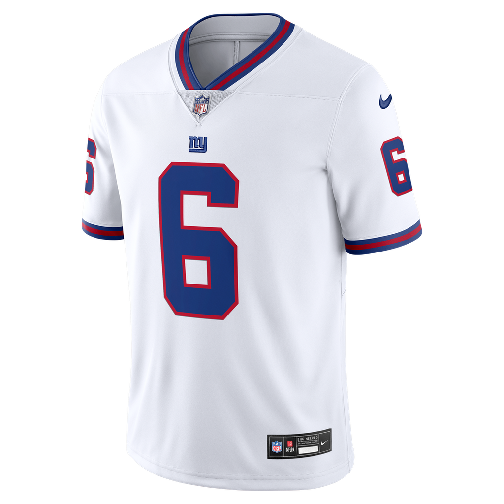 Men's New York Giants Jaxson Dart Nike Royal Legacy Vapor Untouchable Stitched Limited Jersey