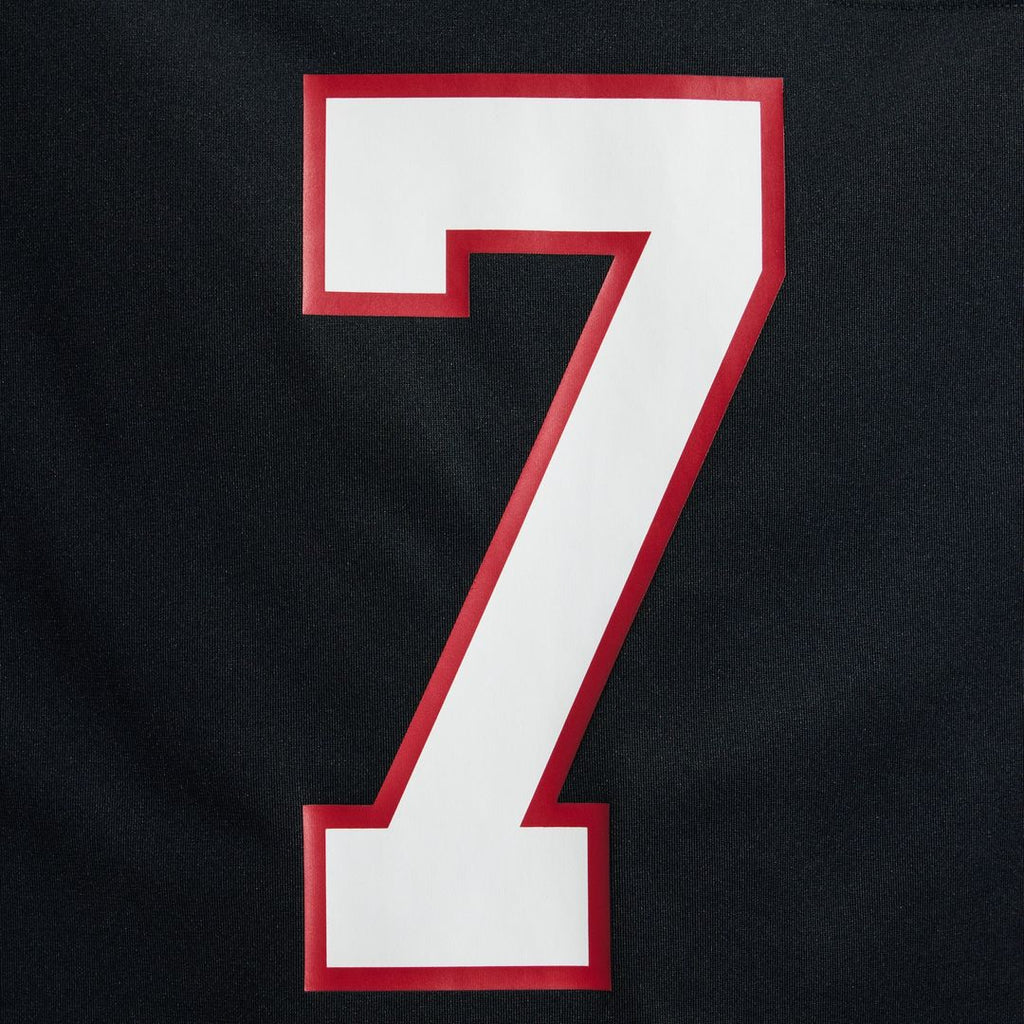 Men's Atlanta Falcons Bijan Robinson Nike Black  Throwback Game Jersey