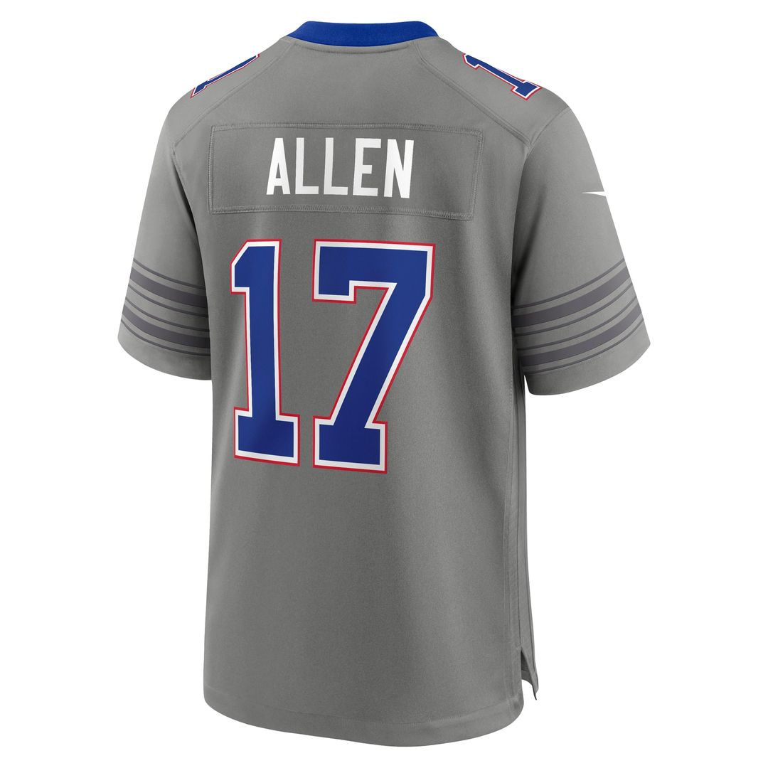 Men's Buffalo Bills Josh Allen Nike White White Game Player Jersey