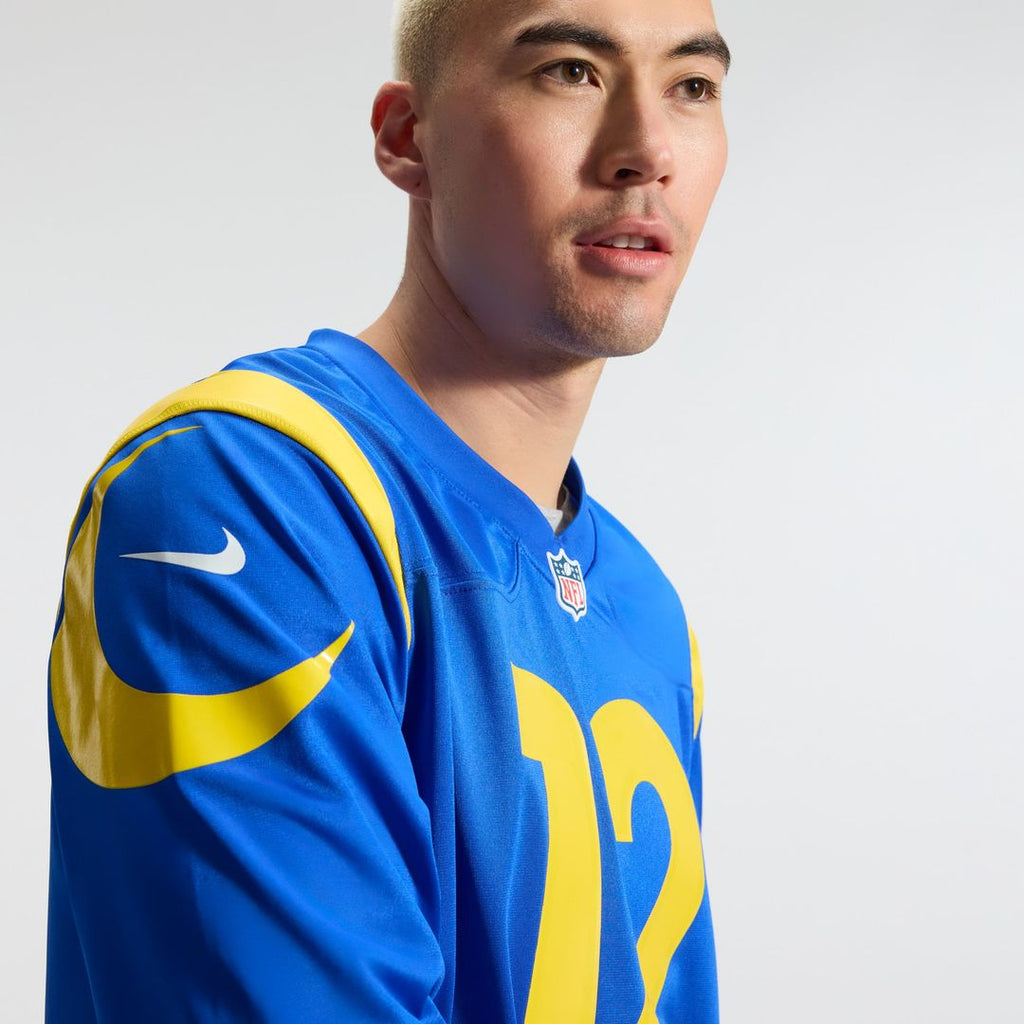 Men's Los Angeles Rams Puka Nacua Nike Royal Team Game Player Jersey