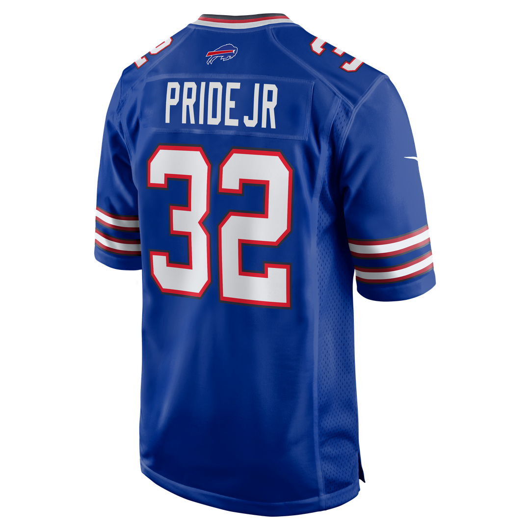 Men's Buffalo Bills Toriano Pride Jr. Nike Royal Team Game Jersey