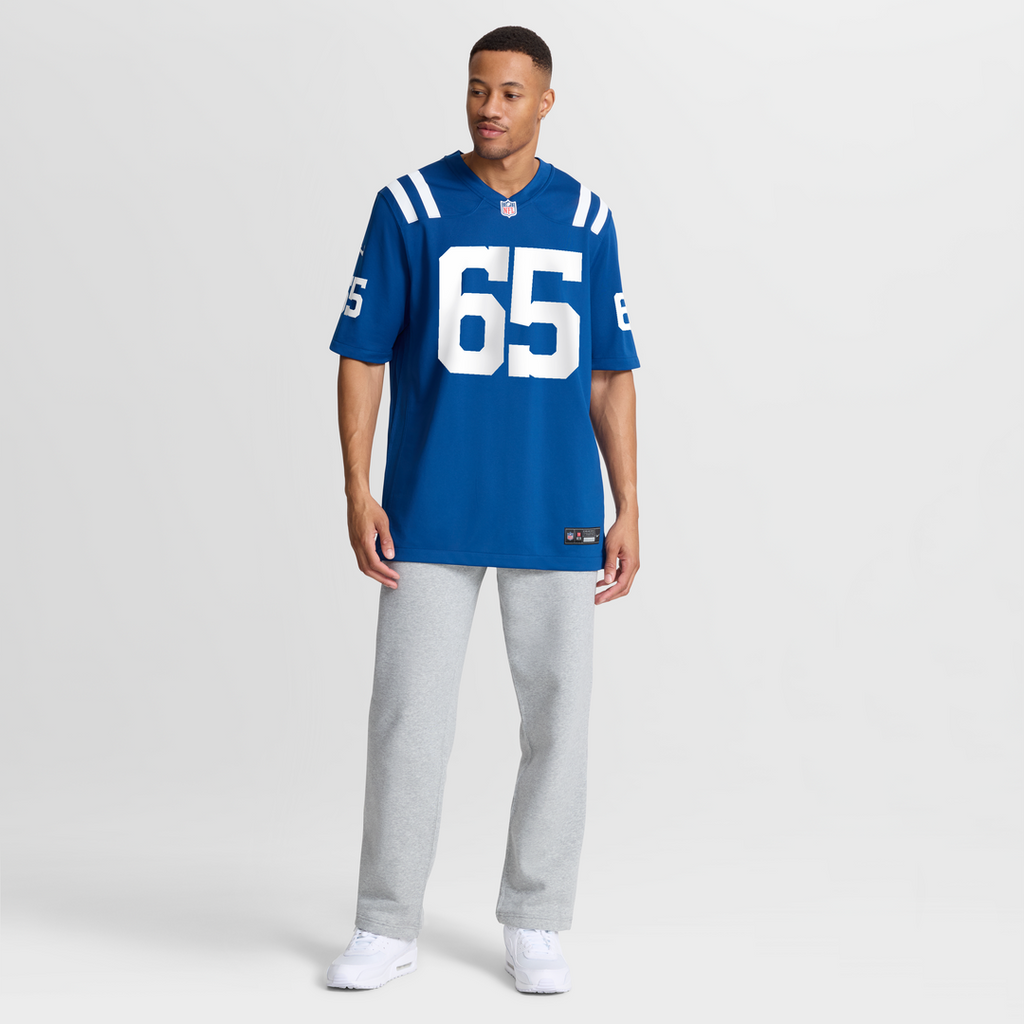 Men's Indianapolis Colts Jimmy Morrissey Nike  Royal Team Game Jersey