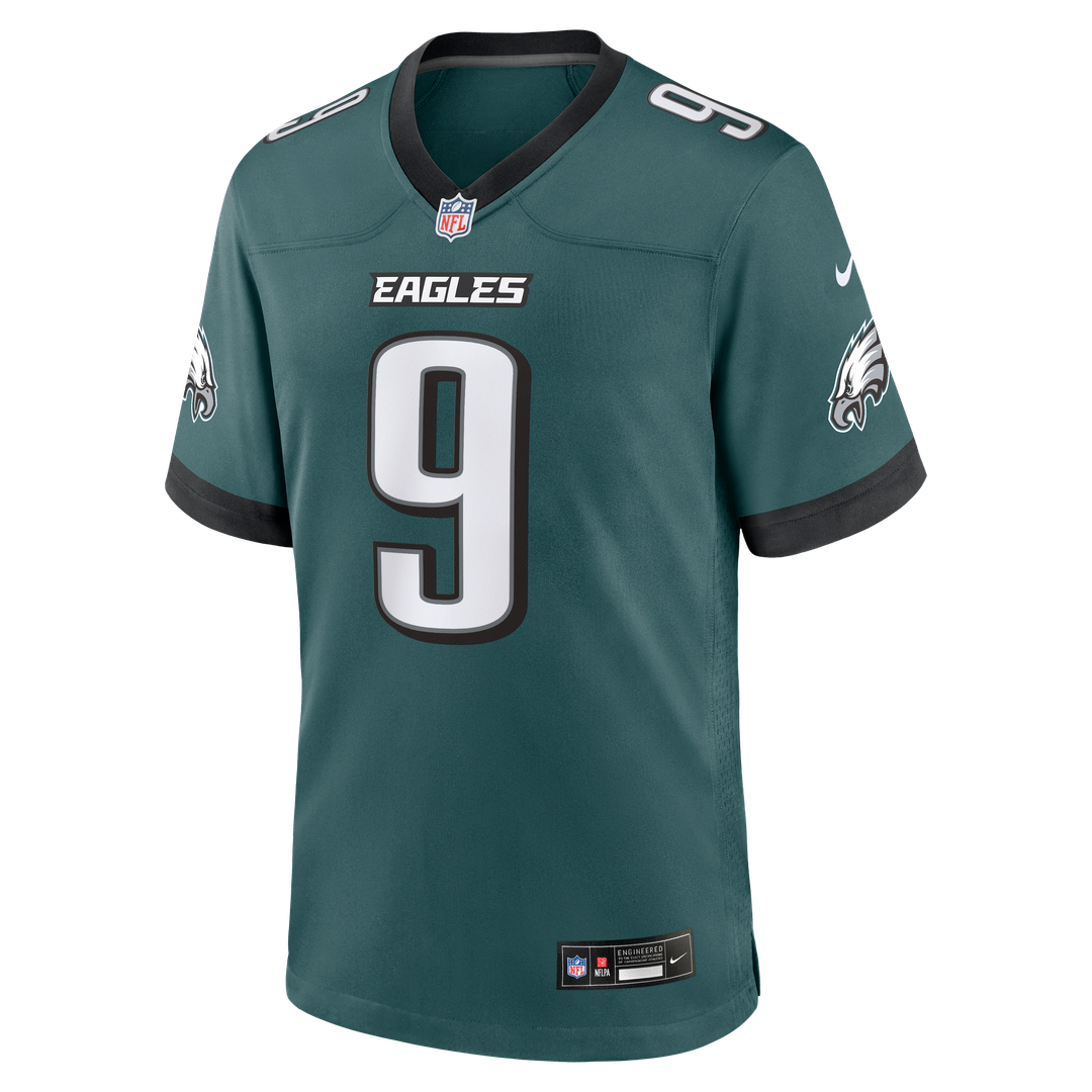 Men's Philadelphia Eagles Makai Lemon Nike Green Team Game Jersey
