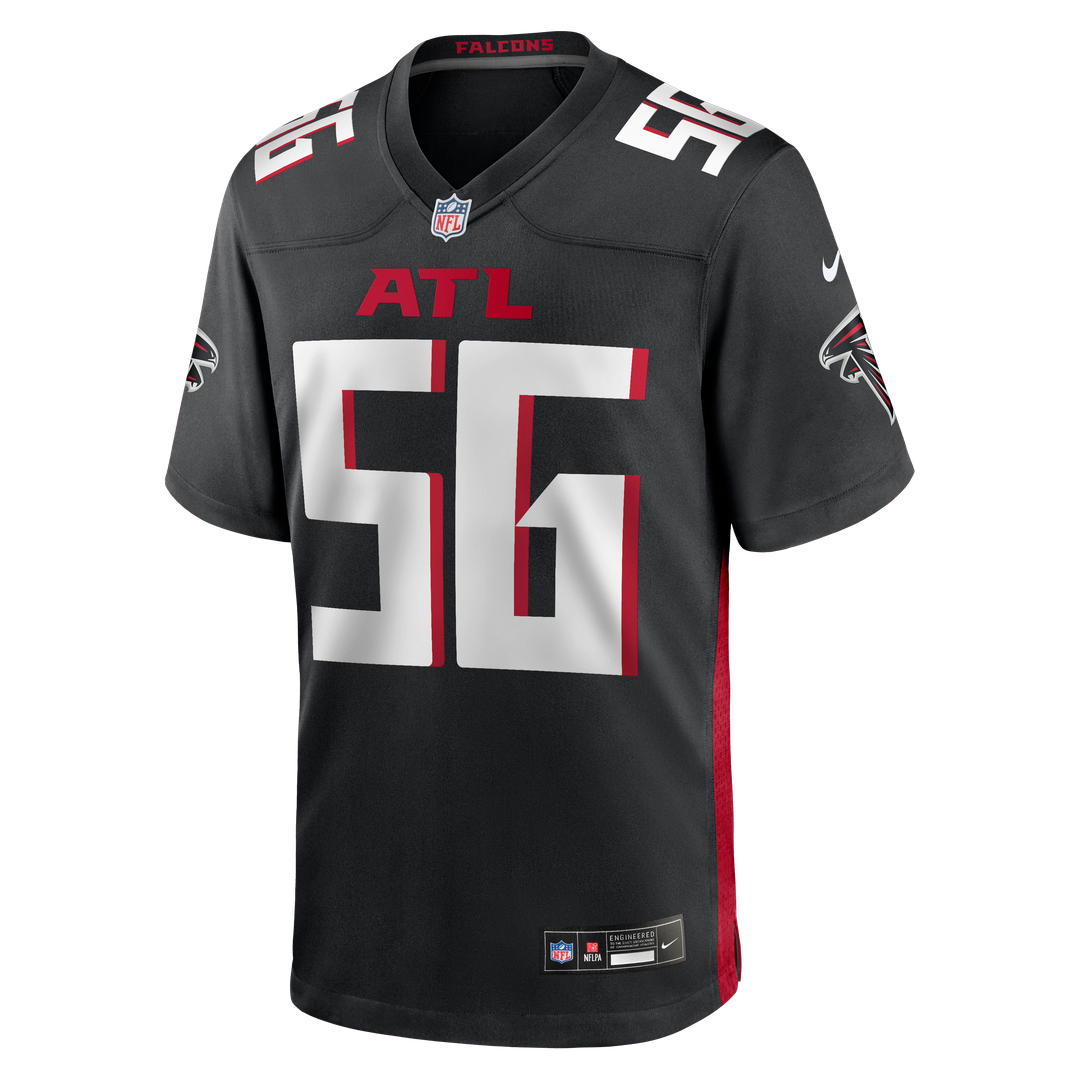 Men's Atlanta Falcons Leonard Floyd Nike  Black Team Game Jersey