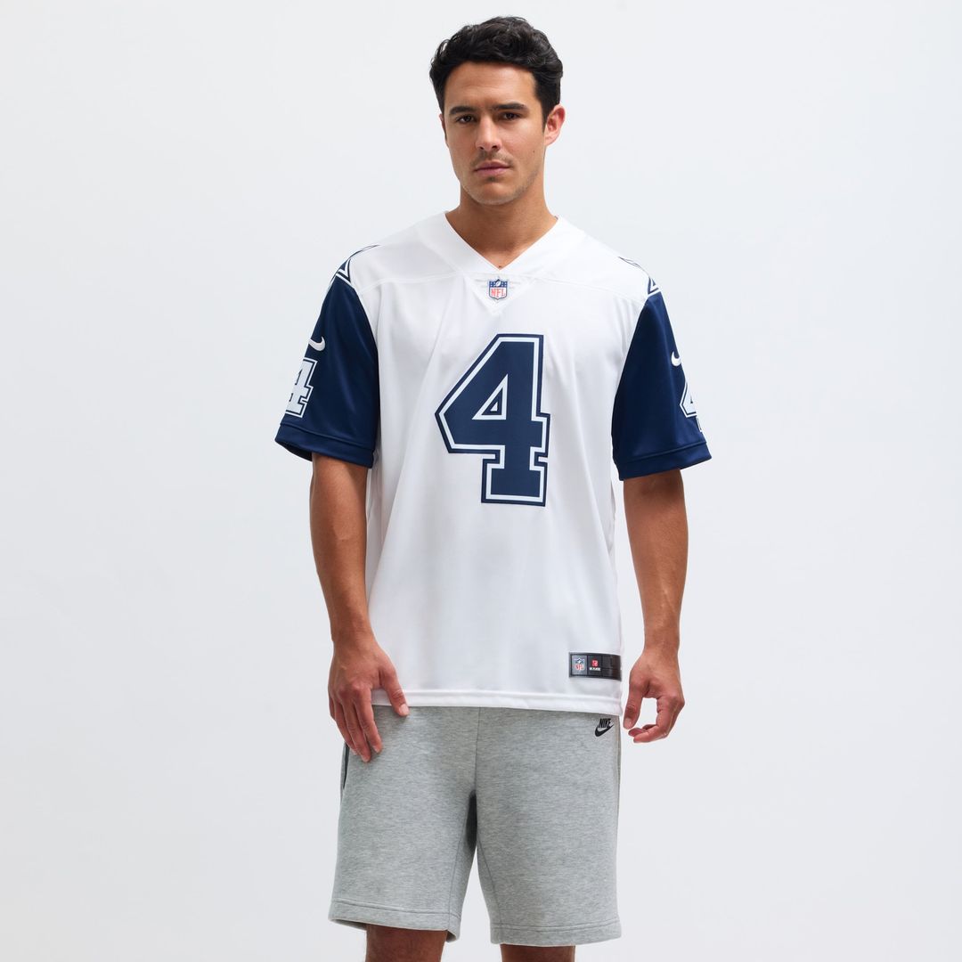Men's Dallas Cowboys Dak Prescott Nike Navy Vapor Limited Player Jersey