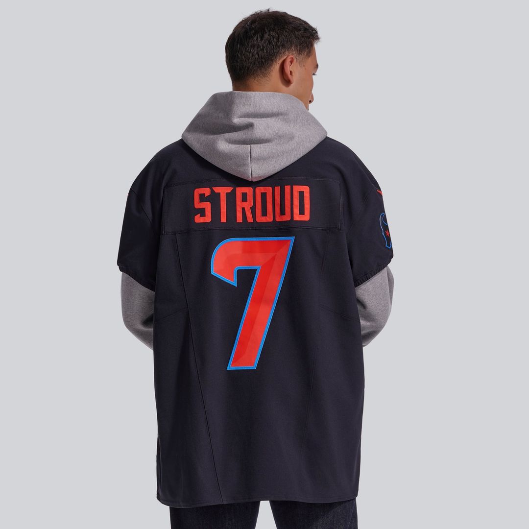 Men's Houston Texans C.J. Stroud Nike Navy Alternate 2 Vapor F.U.S.E. Elite Jersey