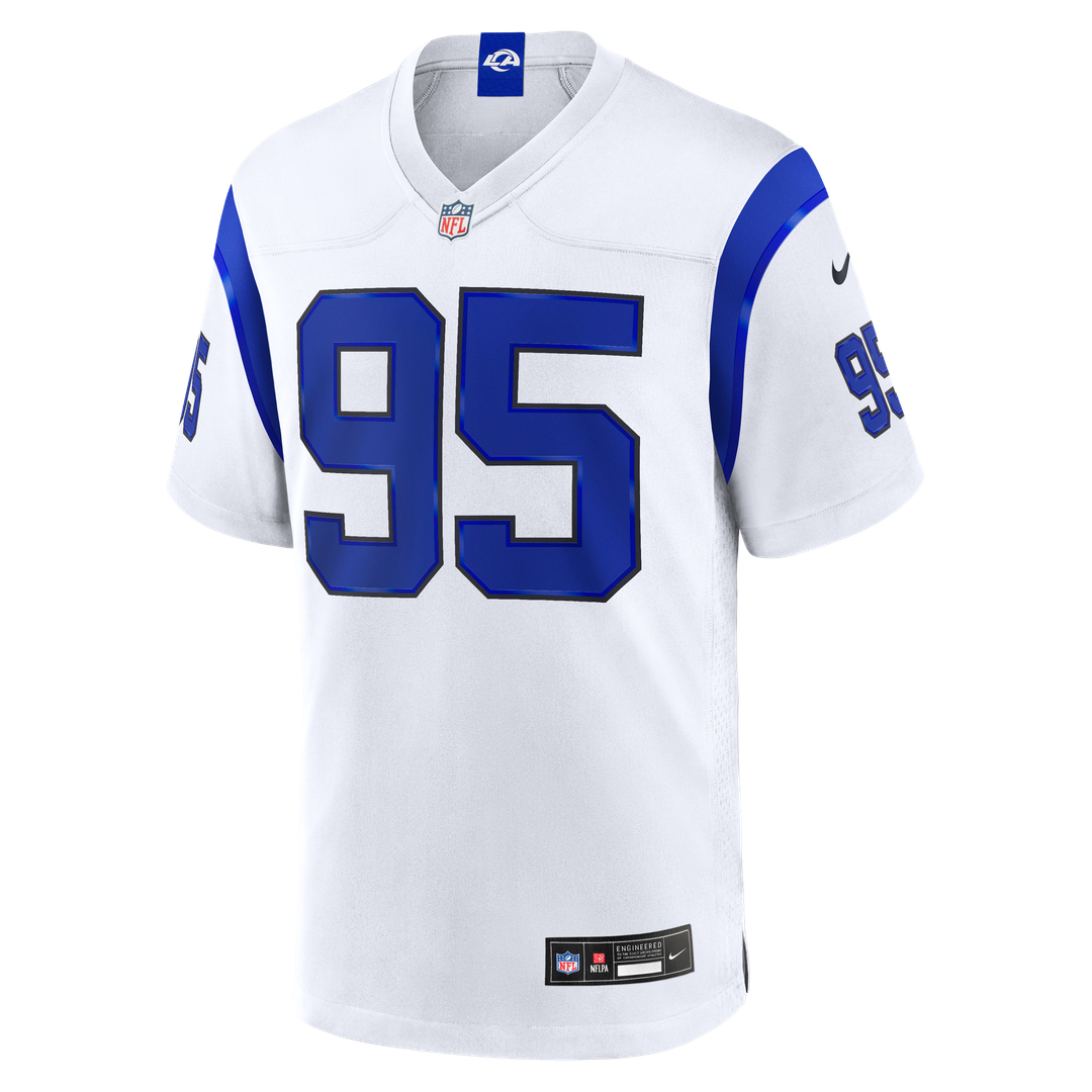 Men's Los Angeles Rams Myles Garrett Nike Royal Men's Nike Game Jersey