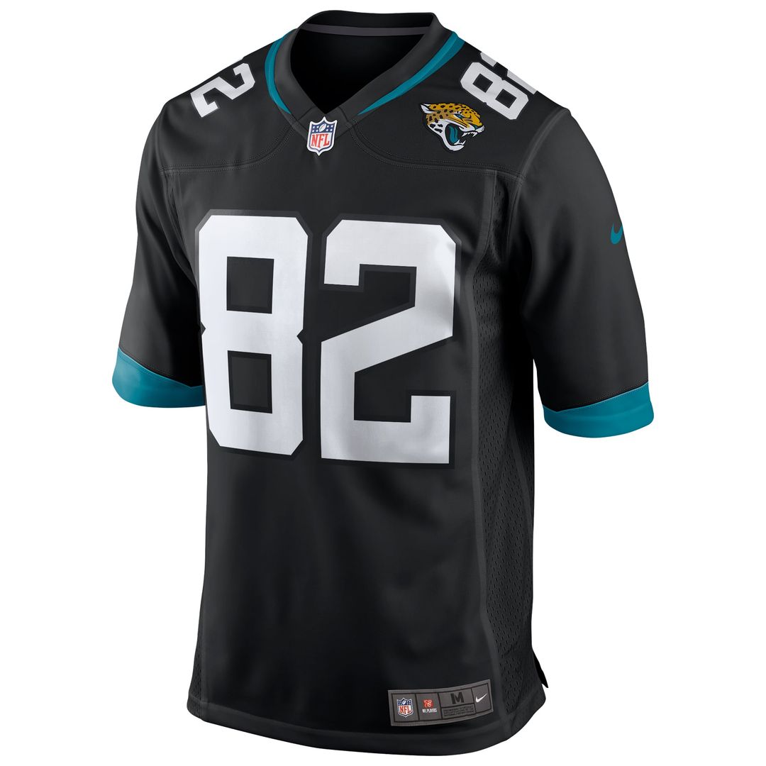 Men's Jacksonville Jaguars Jimmy Smith Nike Black Retired Player Alternate Game Jersey