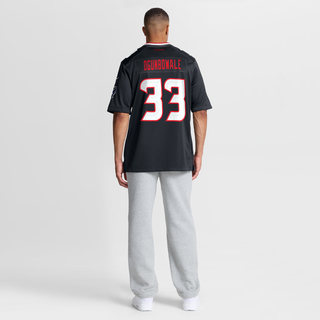 Men's Houston Texans Dare Ogunbowale Nike  Navy Team Game Jersey