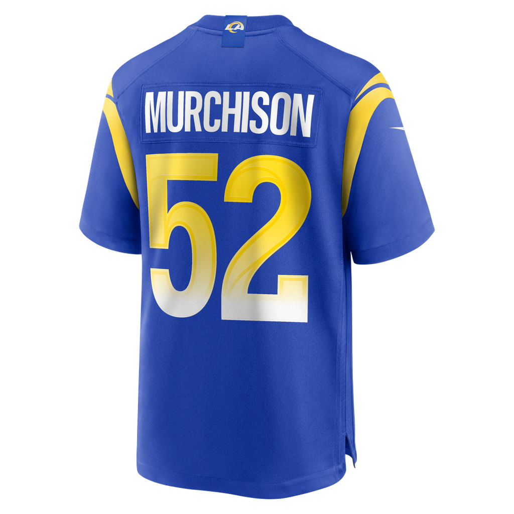 Men's Los Angeles Rams Larrell Murchison Nike  Royal Team Game Jersey