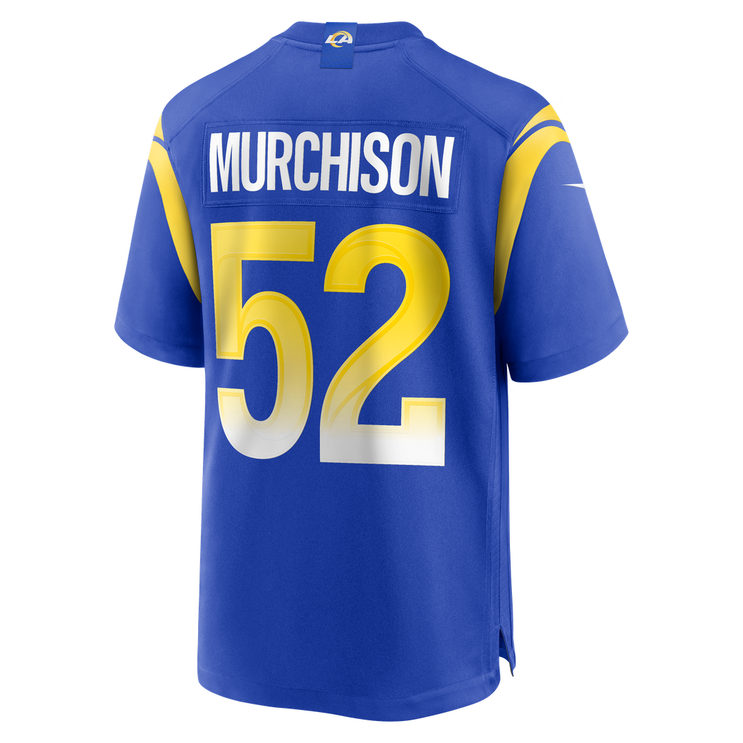 Men's Los Angeles Rams Larrell Murchison Nike  Royal Team Game Jersey