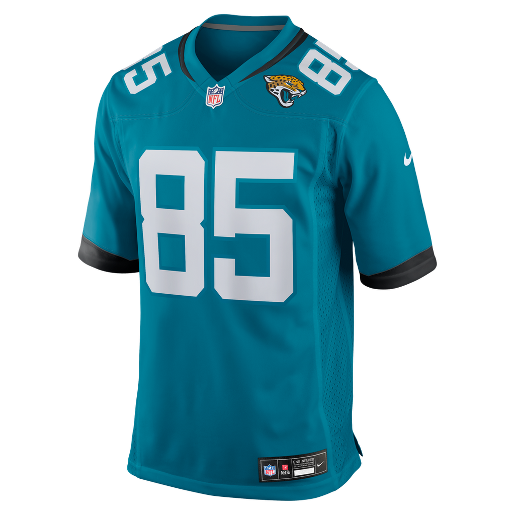 Men's Jacksonville Jaguars Brenton Strange Nike  Teal Team Game Jersey