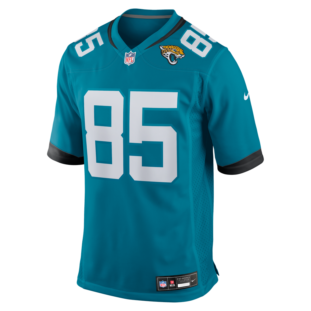 Men's Jacksonville Jaguars Brenton Strange Nike  Teal Team Game Jersey