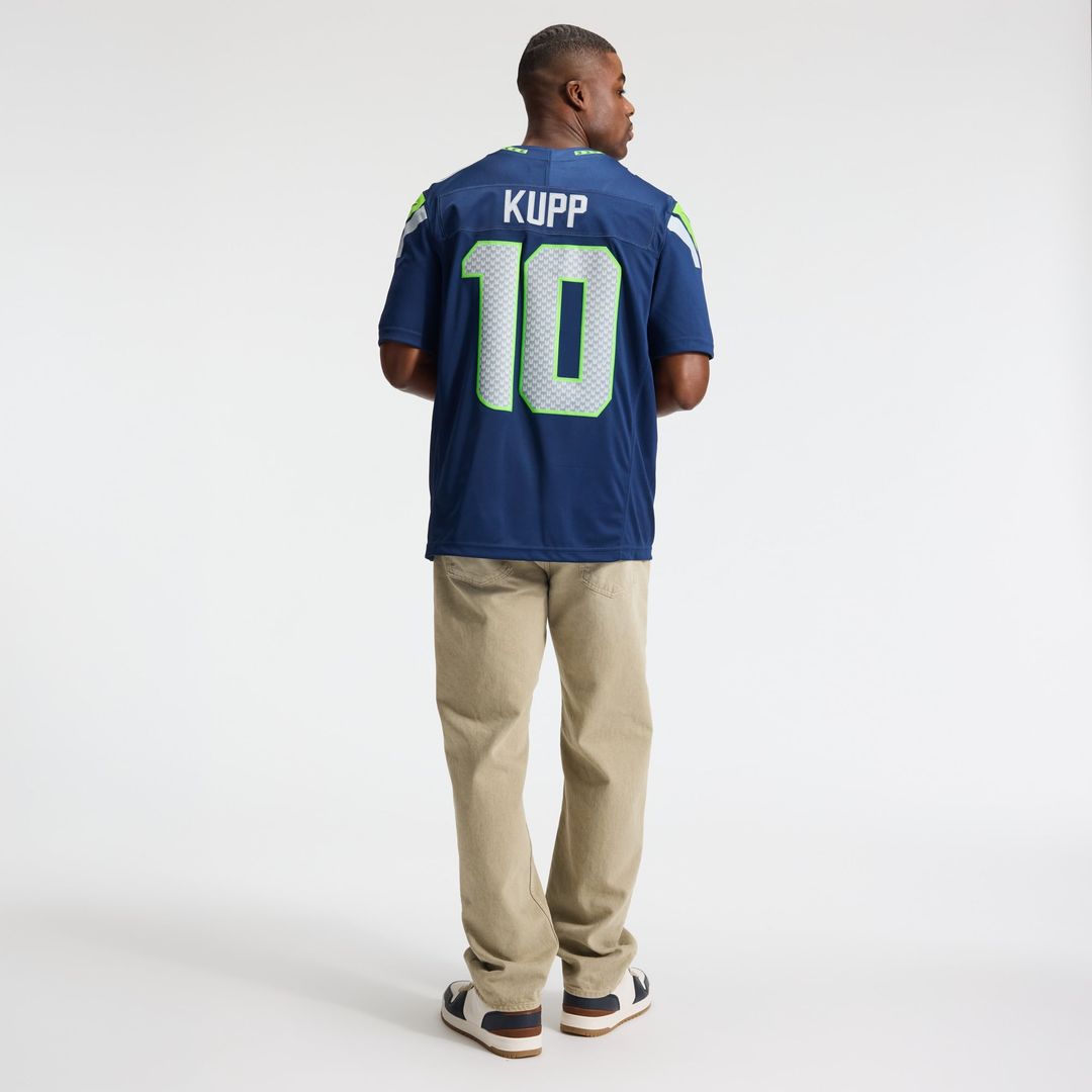 Men's Seattle Seahawks Cooper Kupp Nike College Navy Team Vapor F.U.S.E. Stitched Limited Jersey