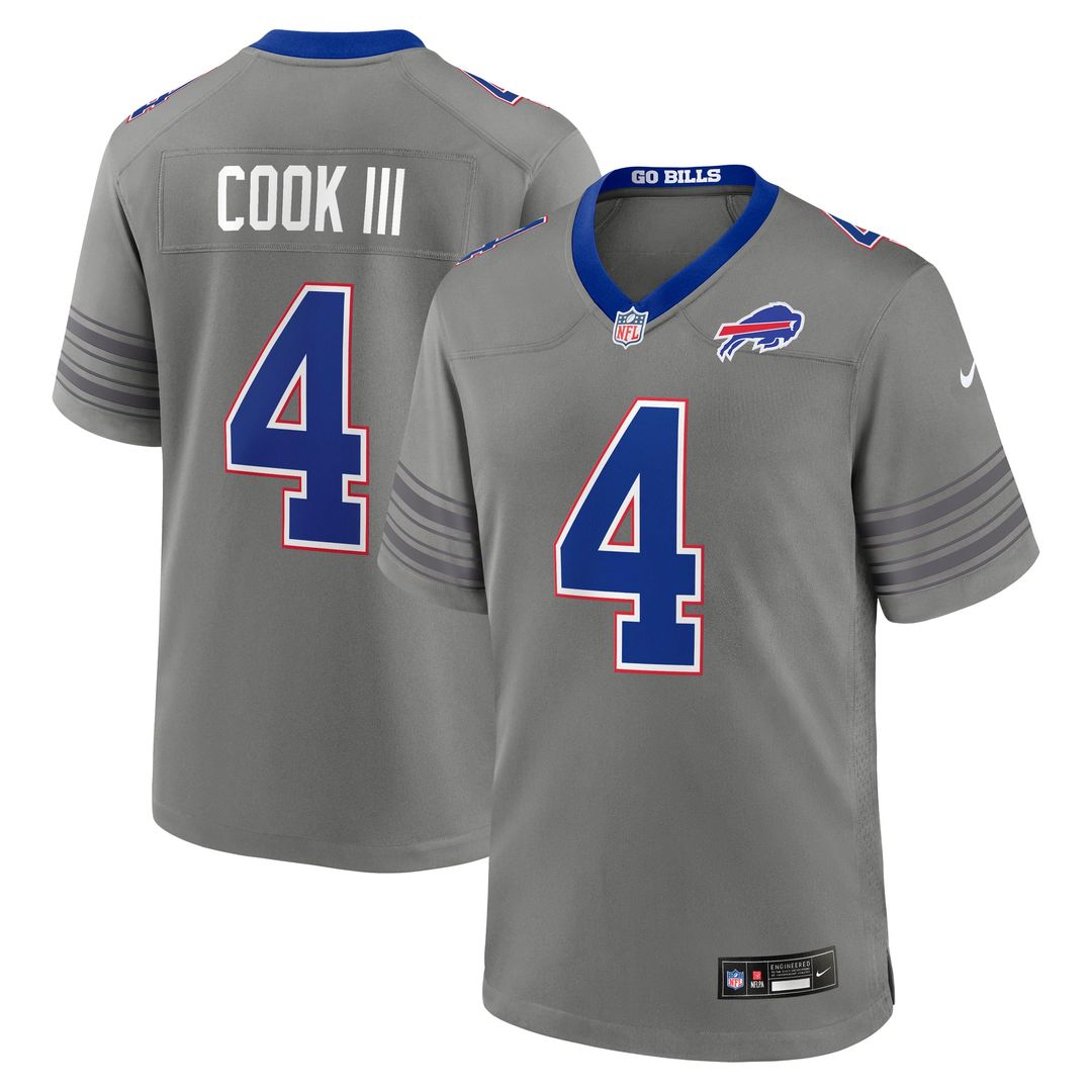 Men's Buffalo Bills James Cook III Nike  Royal Team Game Jersey