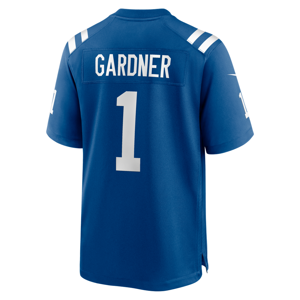 Men's Indianapolis Colts Ahmad Sauce Gardner Nike  Royal Team  Game Jersey