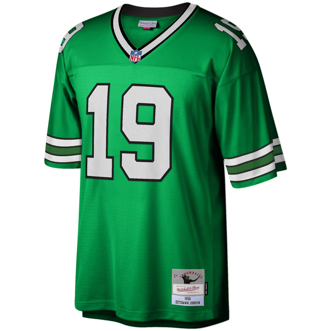 Men's New York Jets Keyshawn Johnson Mitchell & Ness Green Legacy Replica Jersey