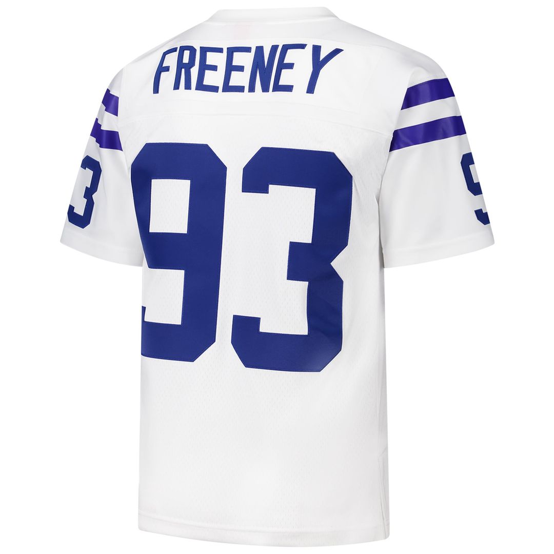 Men's Indianapolis Colts Dwight Freeney Mitchell & Ness White 2006 Legacy Replica Jersey