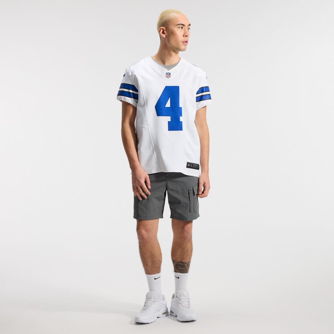 Men's Dallas Cowboys Dak Prescott Nike White Vapor F.U.S.E. Elite Jersey