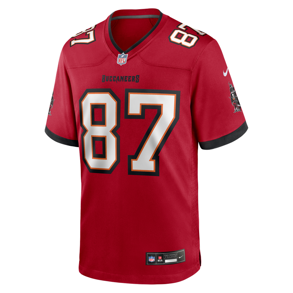 Men's Tampa Bay Buccaneers Payne Durham Nike  Red  Game Jersey