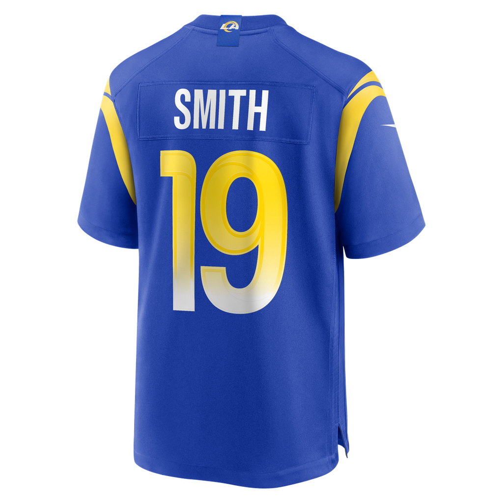 Men's Los Angeles Rams Xavier Smith Nike Royal Home Game Jersey