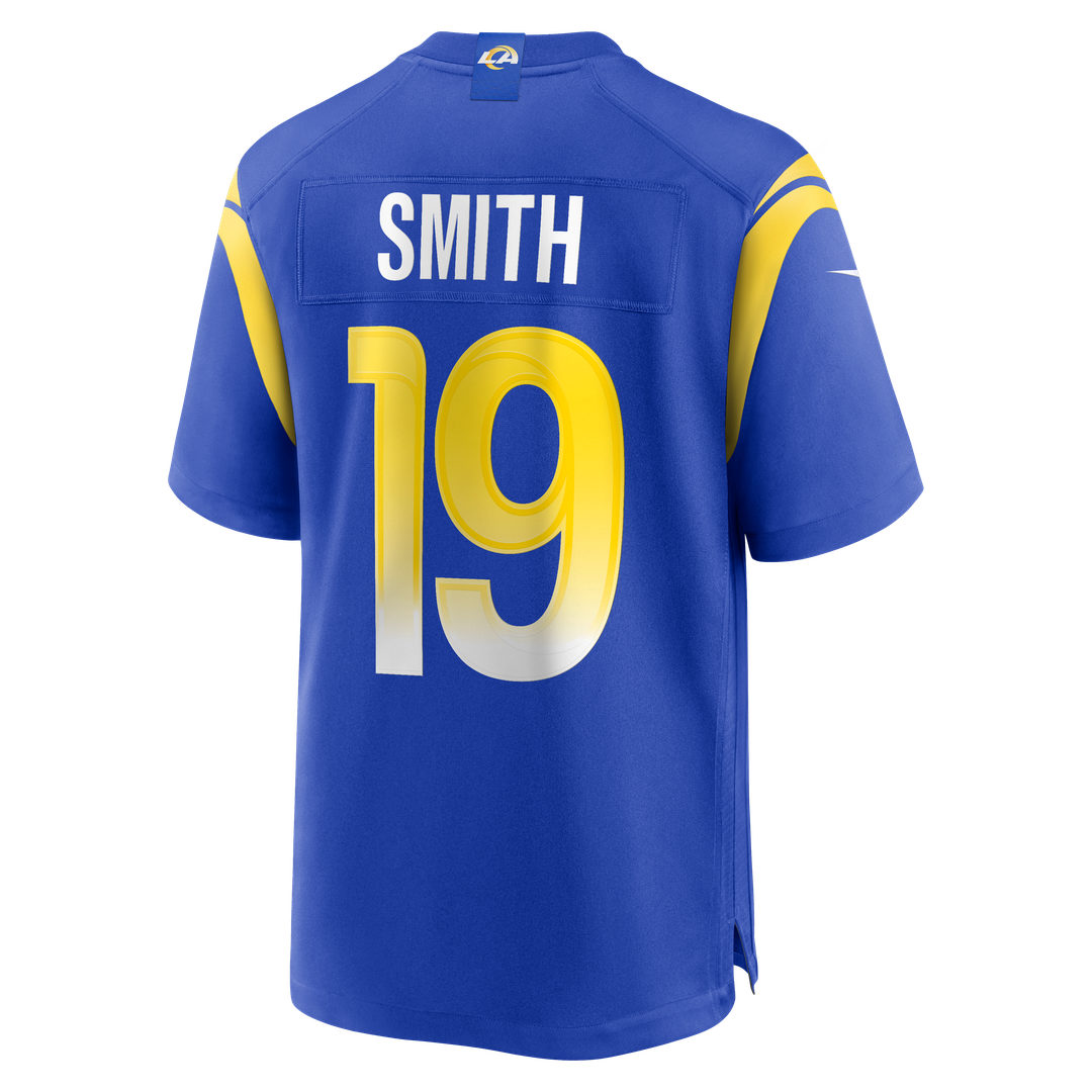 Men's Los Angeles Rams Xavier Smith Nike Royal Home Game Jersey
