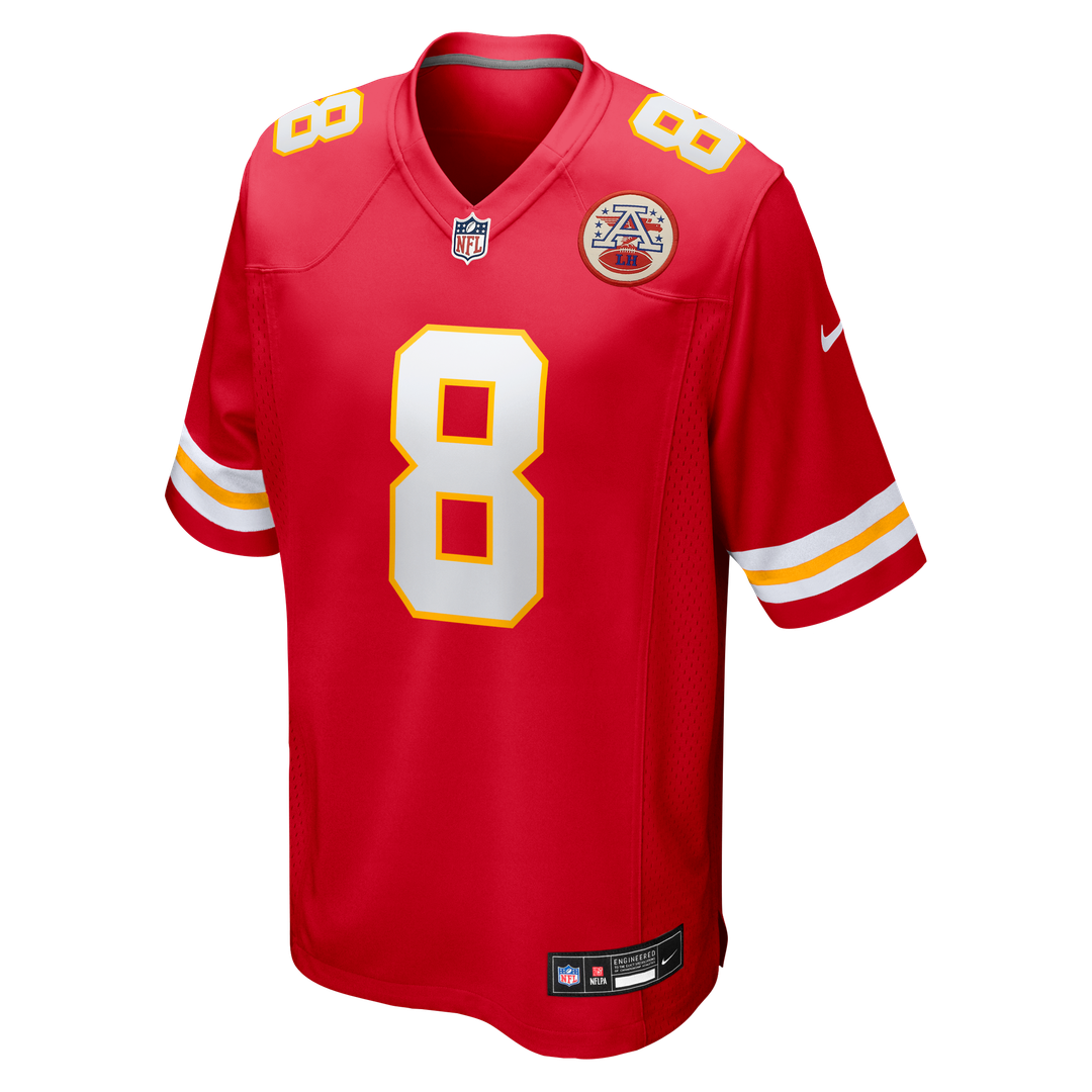 Men's Kansas City Chiefs Kristian Fulton Nike  Red Team Game Jersey