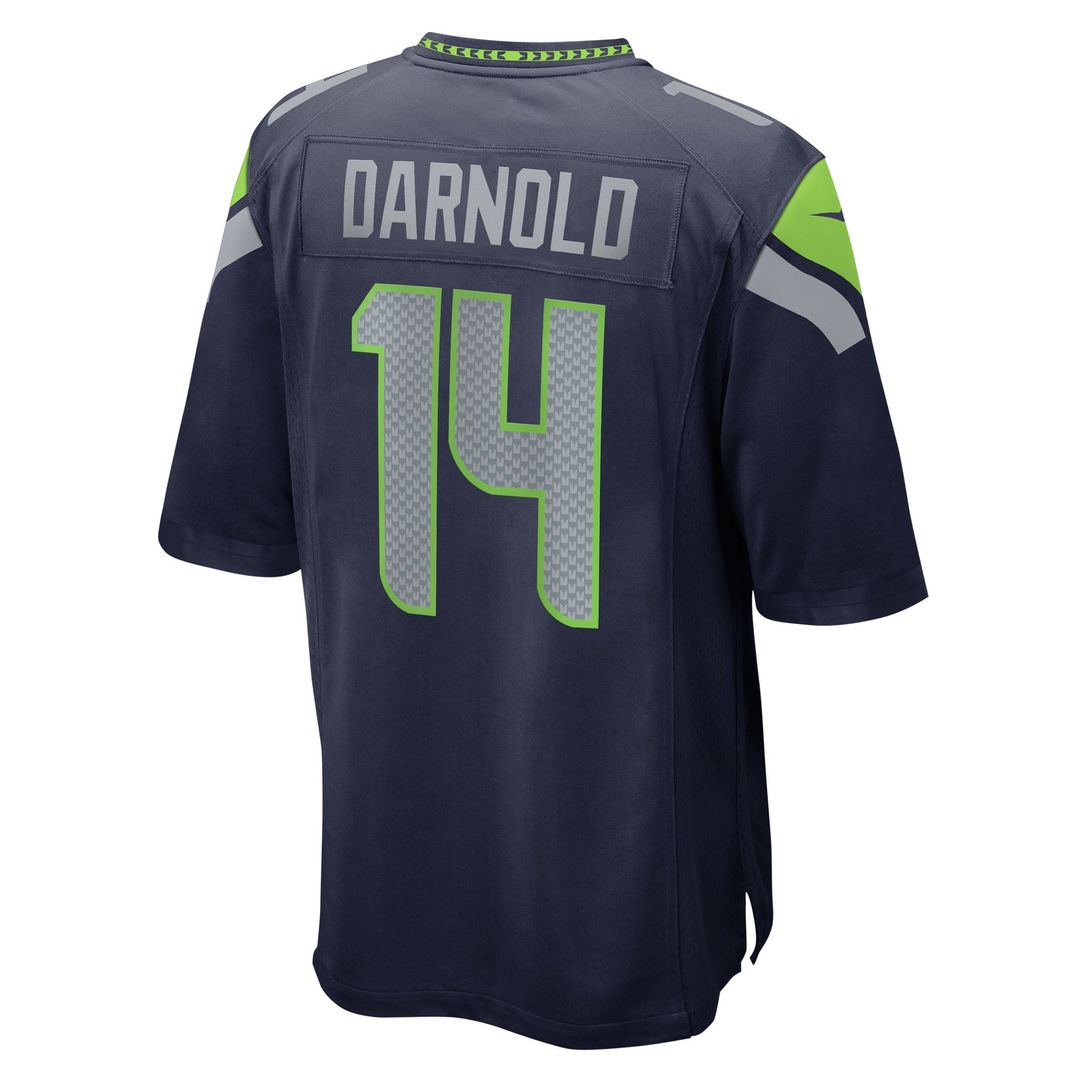 Men's Seattle Seahawks Sam Darnold Nike White Game Jersey