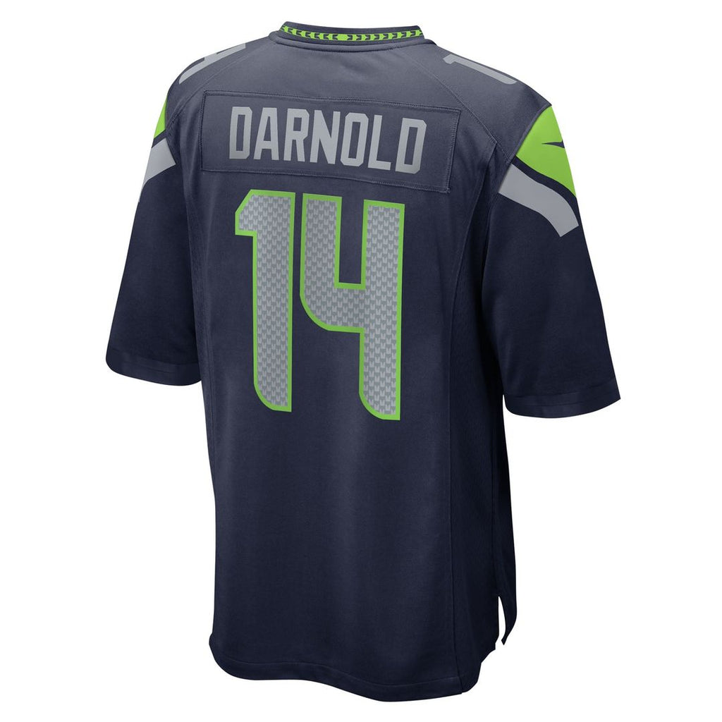 Men's Seattle Seahawks Sam Darnold Nike Royal Alternate Game Player Jersey
