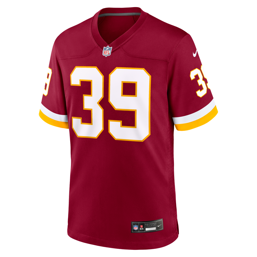 Men's Washington Commanders Jeremy Reaves Nike White Game Super Bowl Era Jersey