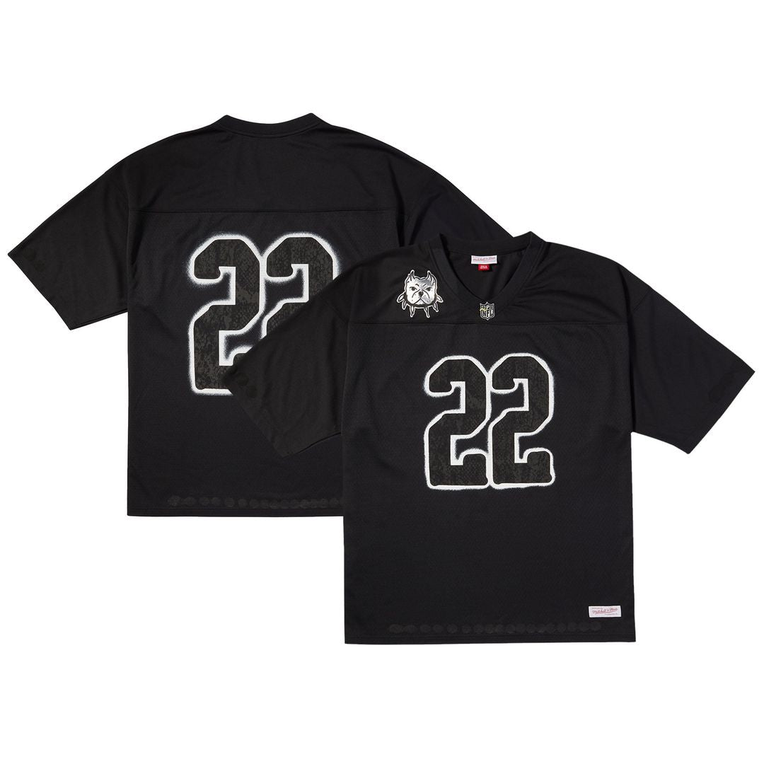 Men's Mitchell & Ness Black ÑFL Por La Cultura x CHITO Limited Edition Jersey