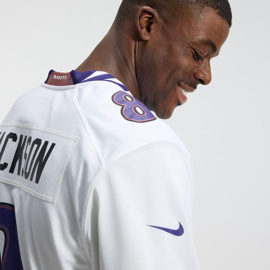 Men's Baltimore Ravens Lamar Jackson Nike Black Alternate Game Jersey