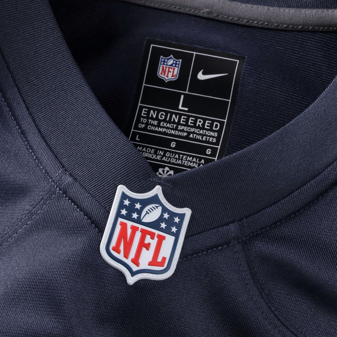 Men's Los Angeles Chargers Oronde Gadsden Nike  Navy Alternate 2 Super Chargers Game Jersey