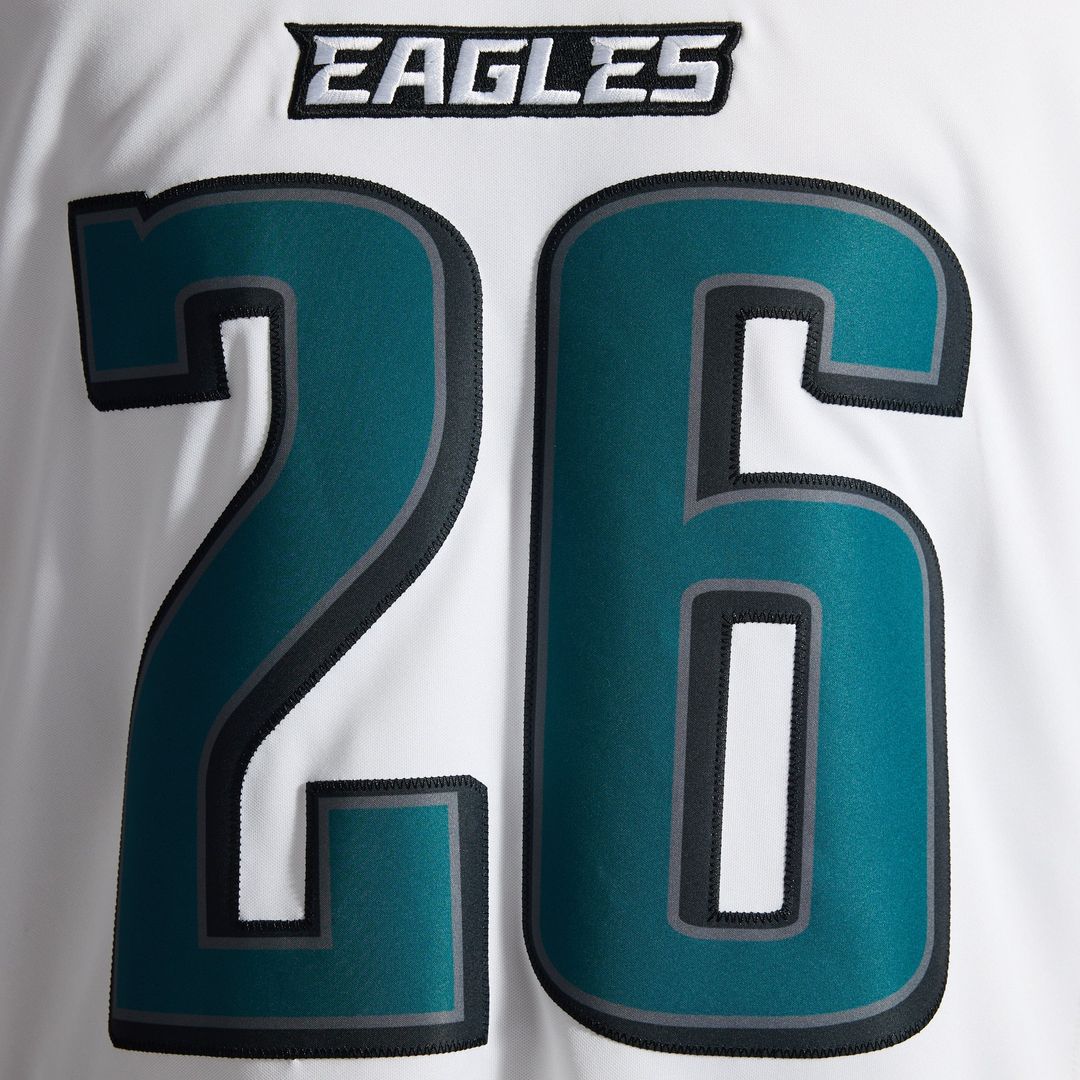 Men's Philadelphia Eagles Saquon Barkley Nike Black Alternate Vapor F.U.S.E. Stitched Limited Jersey