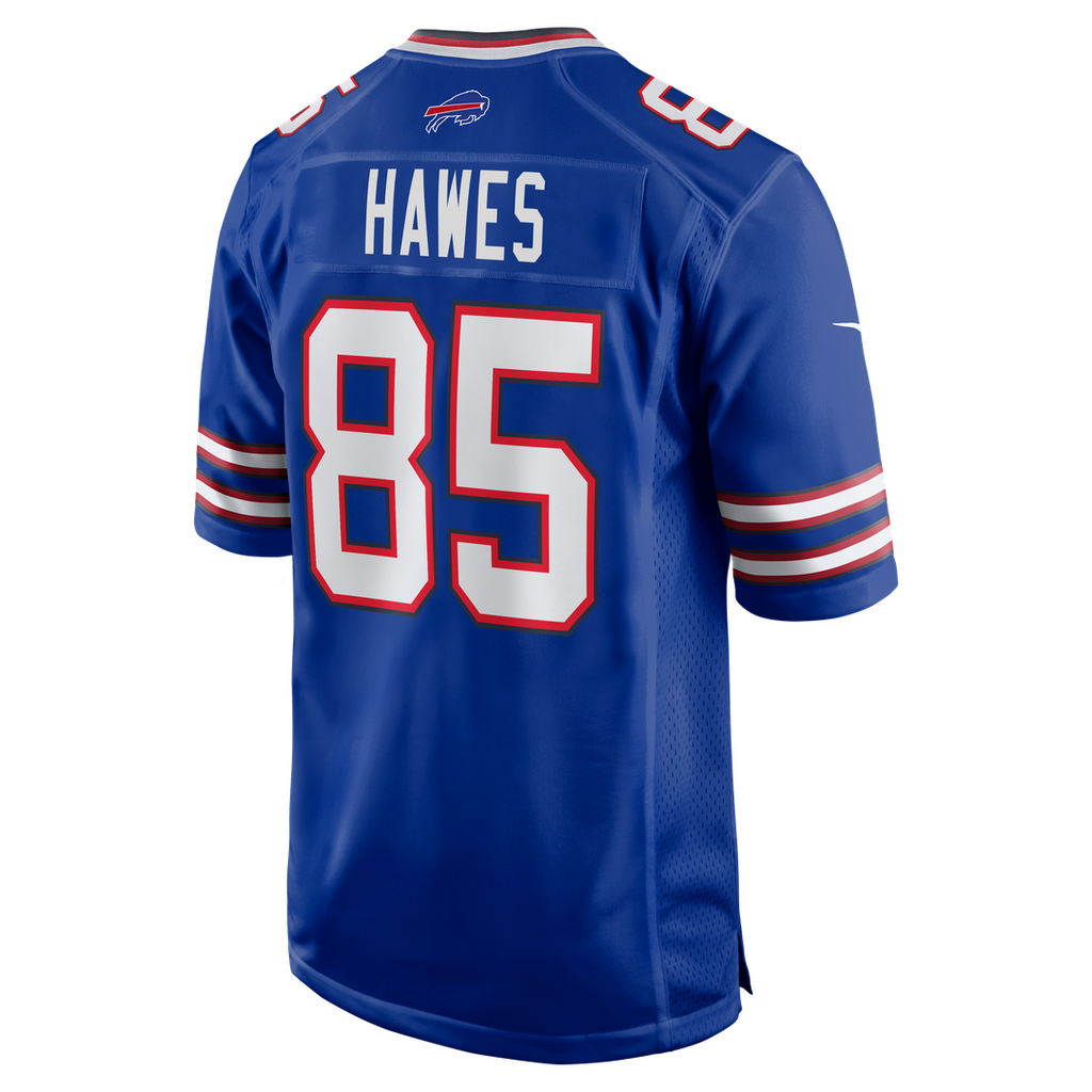 Men's Buffalo Bills Jackson Hawes Nike  Royal Team Game Jersey