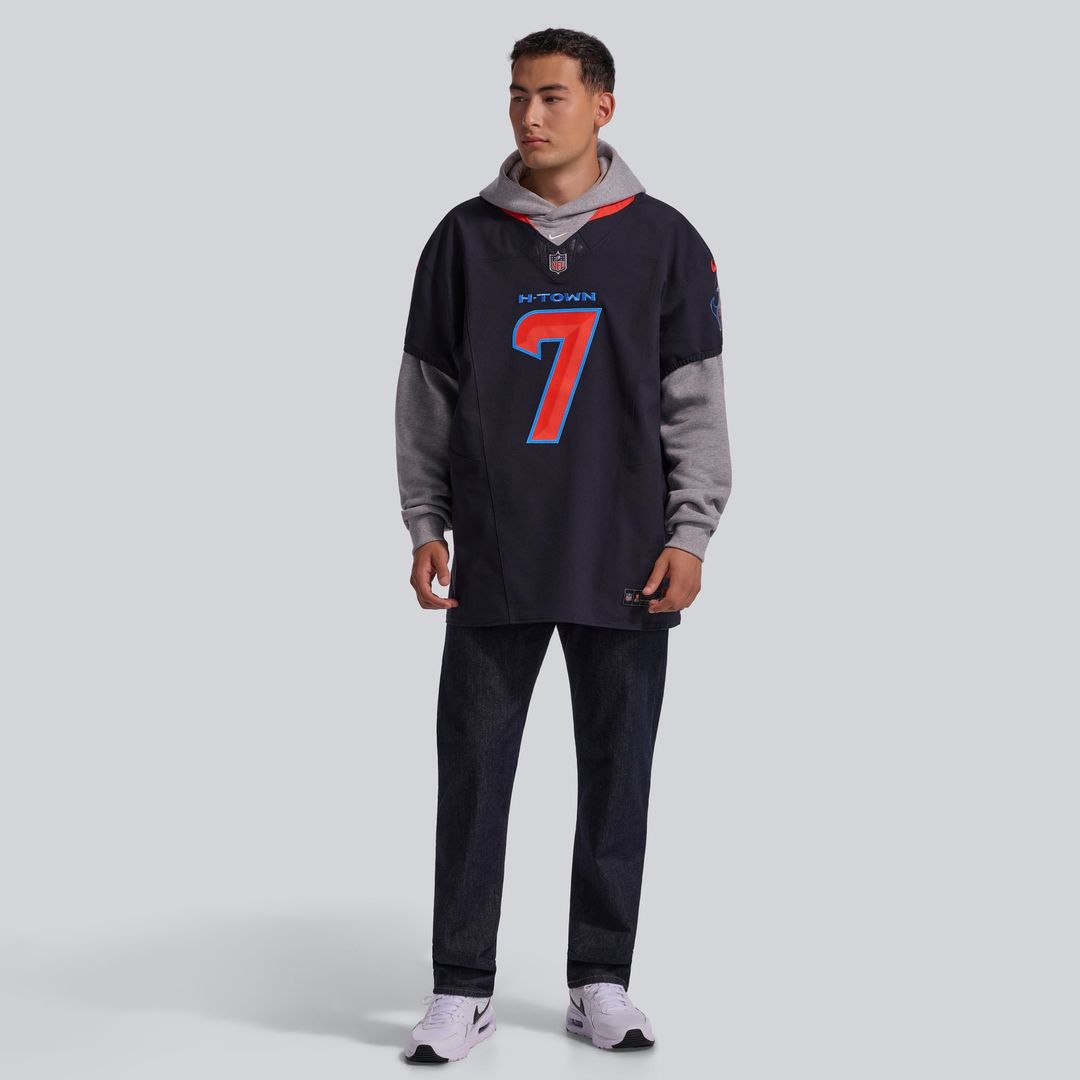 Men's Houston Texans C.J. Stroud Nike Red Alternate Vapor F.U.S.E. Elite Jersey