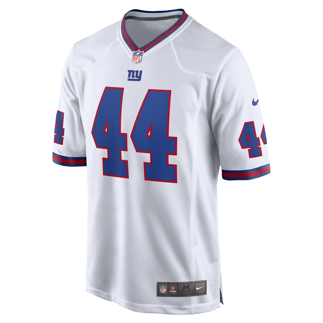 Men's New York Giants Cam Skattebo Nike White Alternate Vintage White Game Jersey