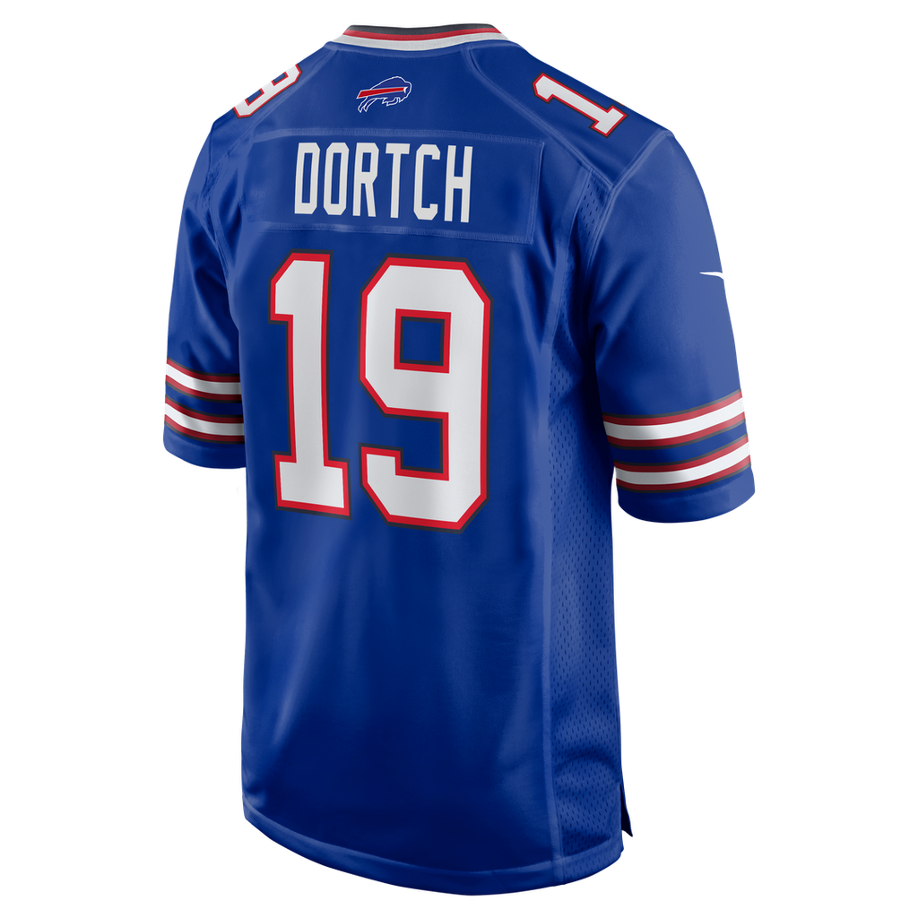 Men's Buffalo Bills Greg Dortch Nike Royal Team Game Jersey