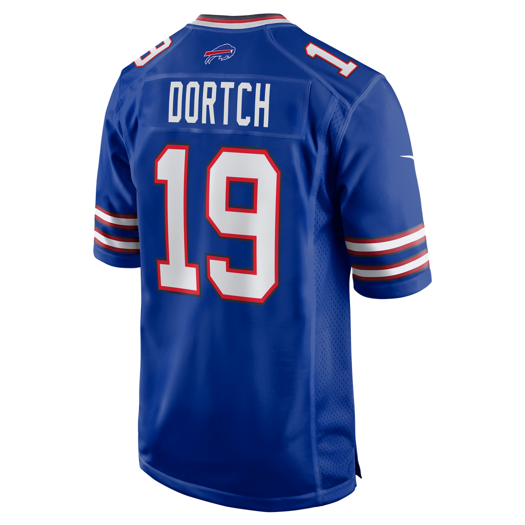 Men's Buffalo Bills Greg Dortch Nike Royal Team Game Jersey