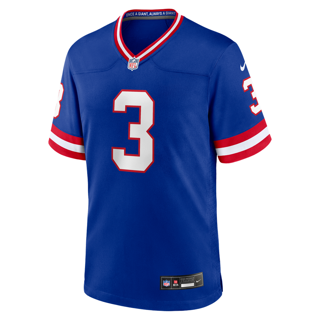 Men's New York Giants Abdul Carter Nike  Royal Alternate 2 Game Jersey