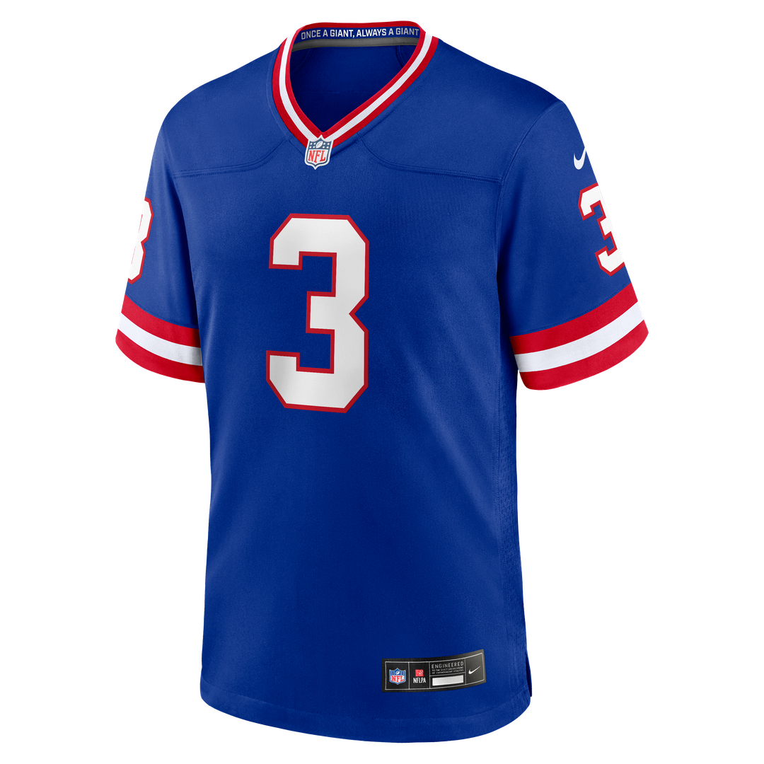 Men's New York Giants Abdul Carter Nike  Royal Alternate 2 Game Jersey