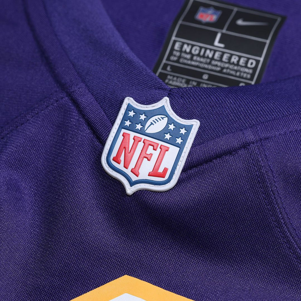 Men's Minnesota Vikings J.J. McCarthy Nike Purple 2nd Alternate  Player Game Jersey