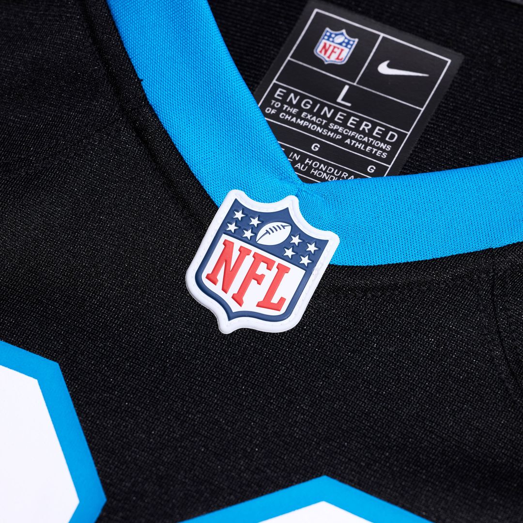 Men's Carolina Panthers Thomas Davis Sr. Nike  Black Team Retired Game Jersey